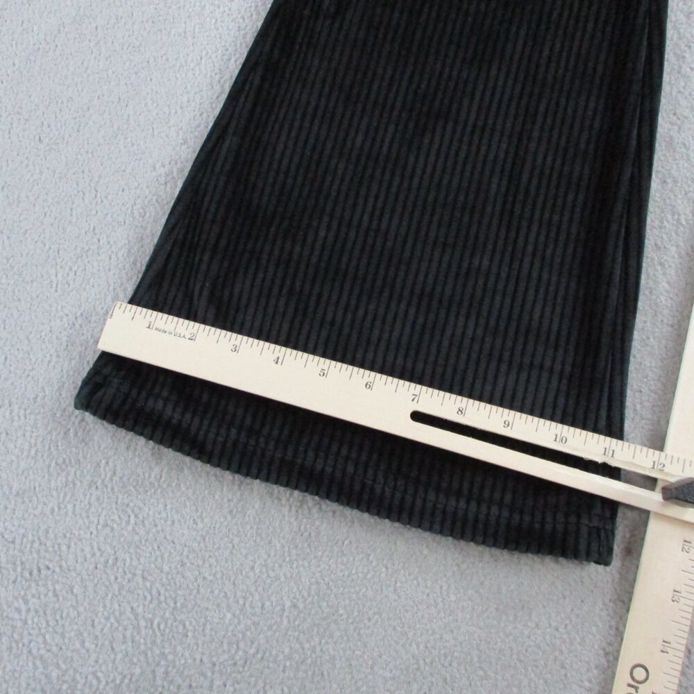 Fabletics Plush Rib Hooded Jumpsuit Womens Medium Short Black Cord Corduroy NWT - Picture 10 of 12